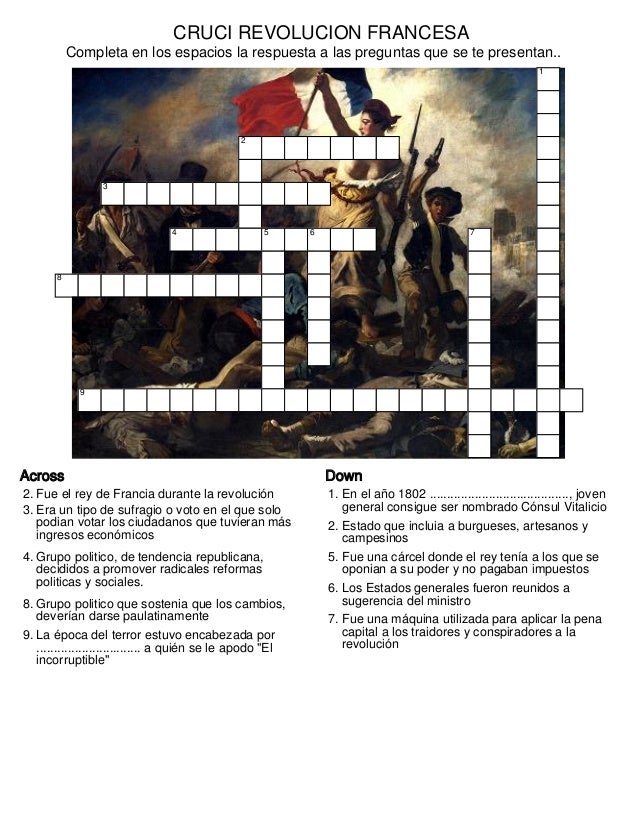 preguntas revolucion francesa cruci revolucion francesa preguntas revolucion francesa cruci revolucion francesa