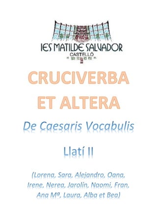 Cruciverba et altera