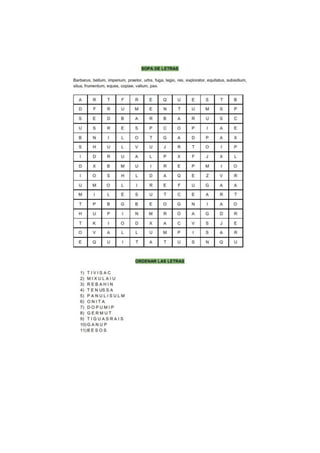 Cruciverba et altera