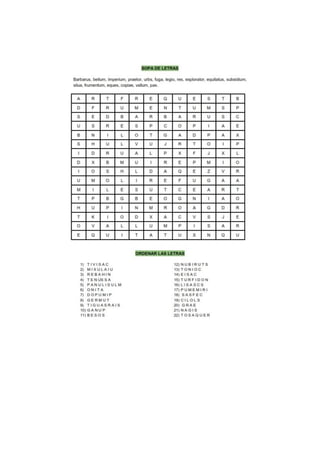 Cruciverba et altera