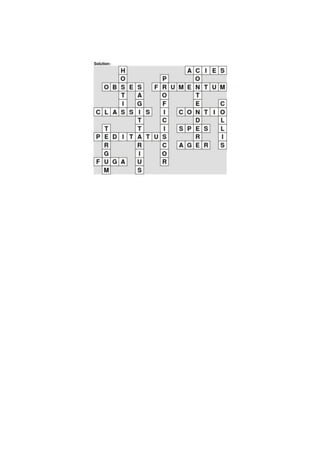 Cruciverba et altera