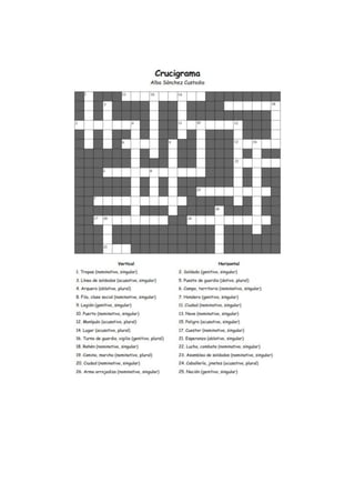 Cruciverba et altera