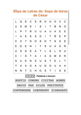 Cruciverba et altera