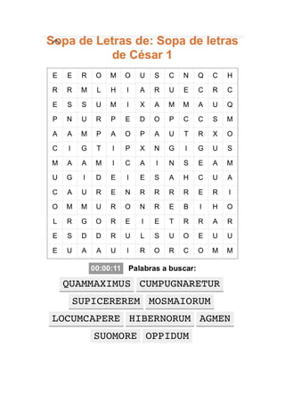 Cruciverba et altera