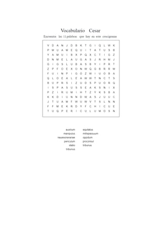 Cruciverba et altera