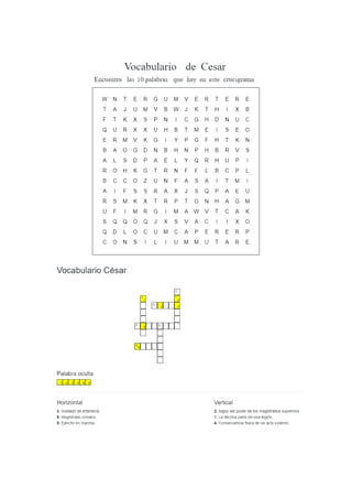Cruciverba et altera