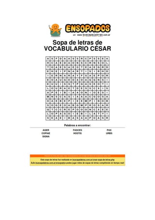 Cruciverba et altera