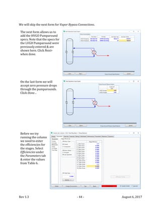 Crude tower simulation-hysys_v10 | PDF