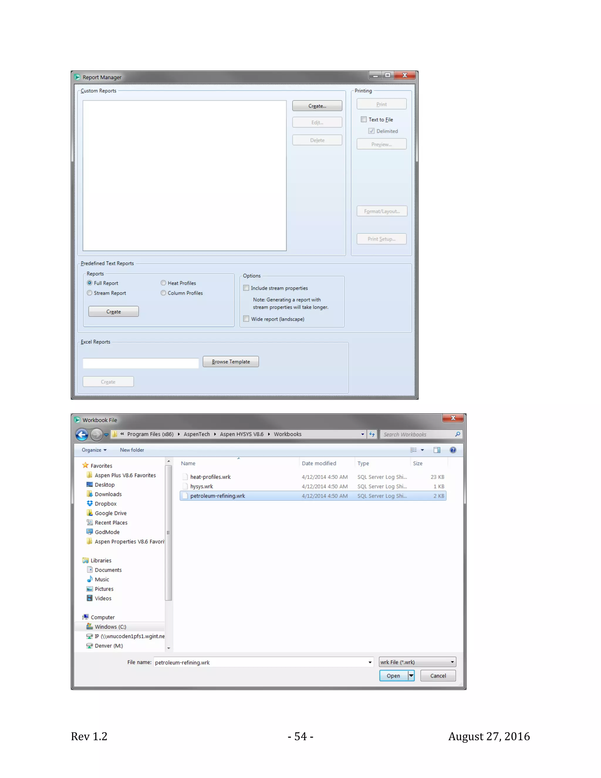Rev 1.2 - 54 - August 27, 2016
 