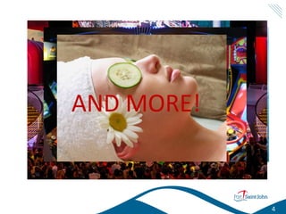 Why take a
cruise? MORE!
AND

4

 