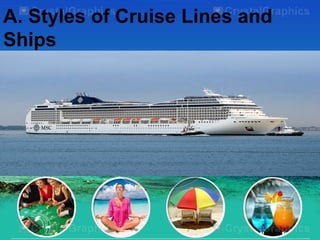 A. Styles of Cruise Lines and
Ships