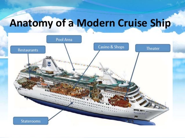 basic parts of cruise ship