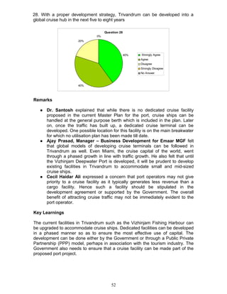 Trivandrum Development Screening Chart.pdf Cruise tourism in trivandrum | PDF