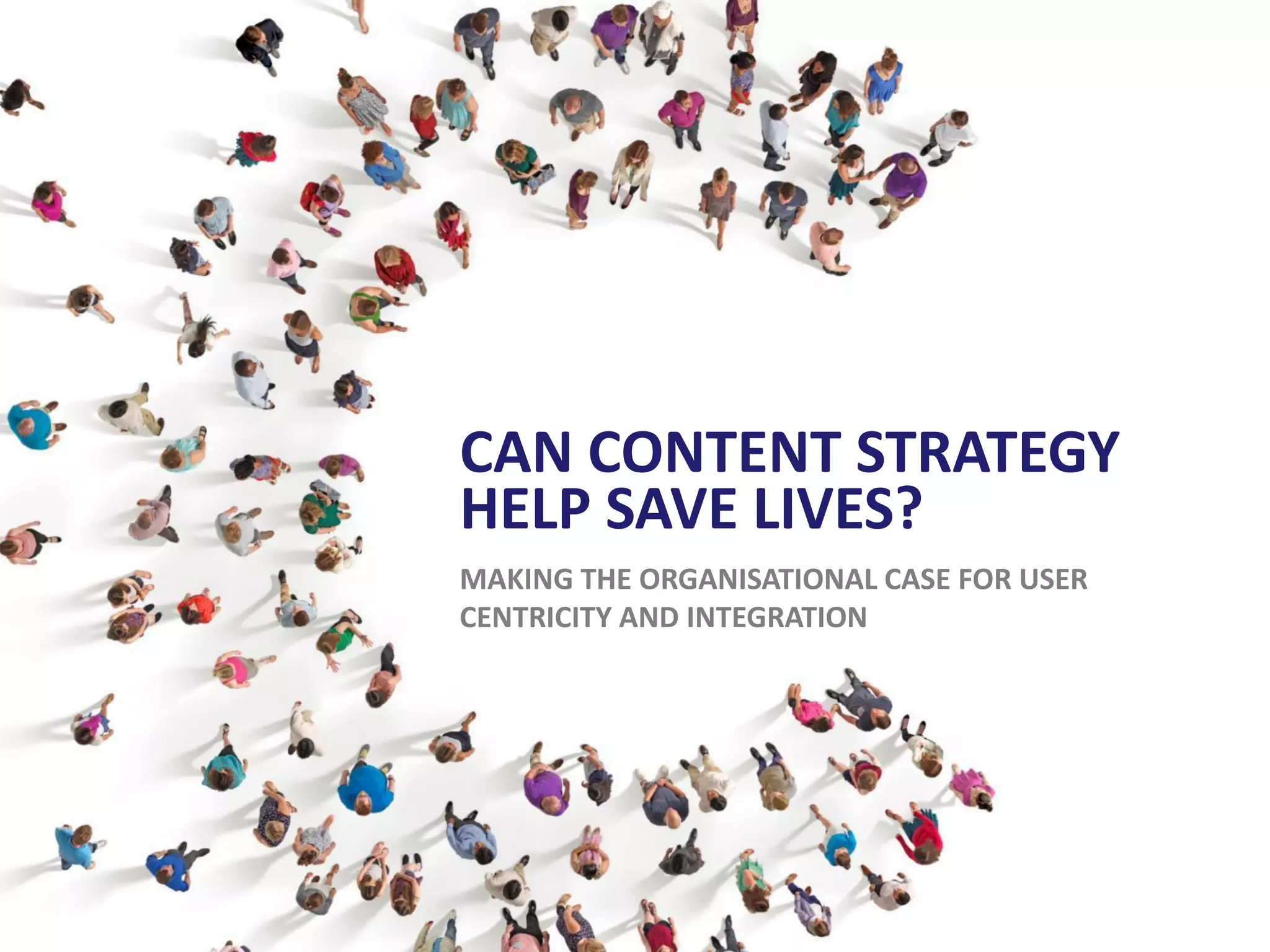 Can content strategy help save lives? | PDF