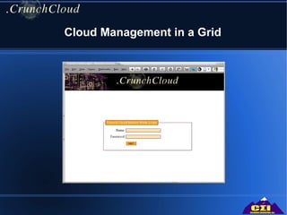 Cloud Management in a Grid 