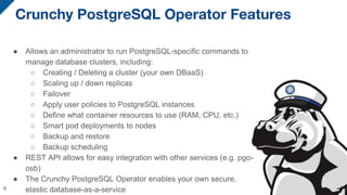 PostgreSQL-as-a-Service with Crunchy PostgreSQL for PKS | PPT