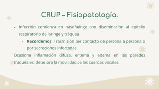 Crup pediatría | PPTX