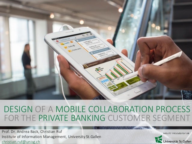 Design Of A Mobile Collaboration Process For The Private Banking Cust