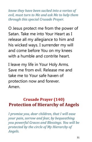 32
To ask Me to dissolve your fear and sorrow
and to grant you the freedom from
persecution, please recite this prayer.
De...