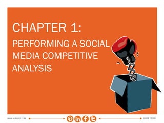 HOW TO CRUSH YOUR COMPETITORS ON SOCIAL MEDIA IN 30 DAYS   6




   chapter 1:
   PERFORMING A SOCIAL
   MEDIA COMPETITIVE
   ANALYSIS



www.Hubspot.com                                                     share ebook
 