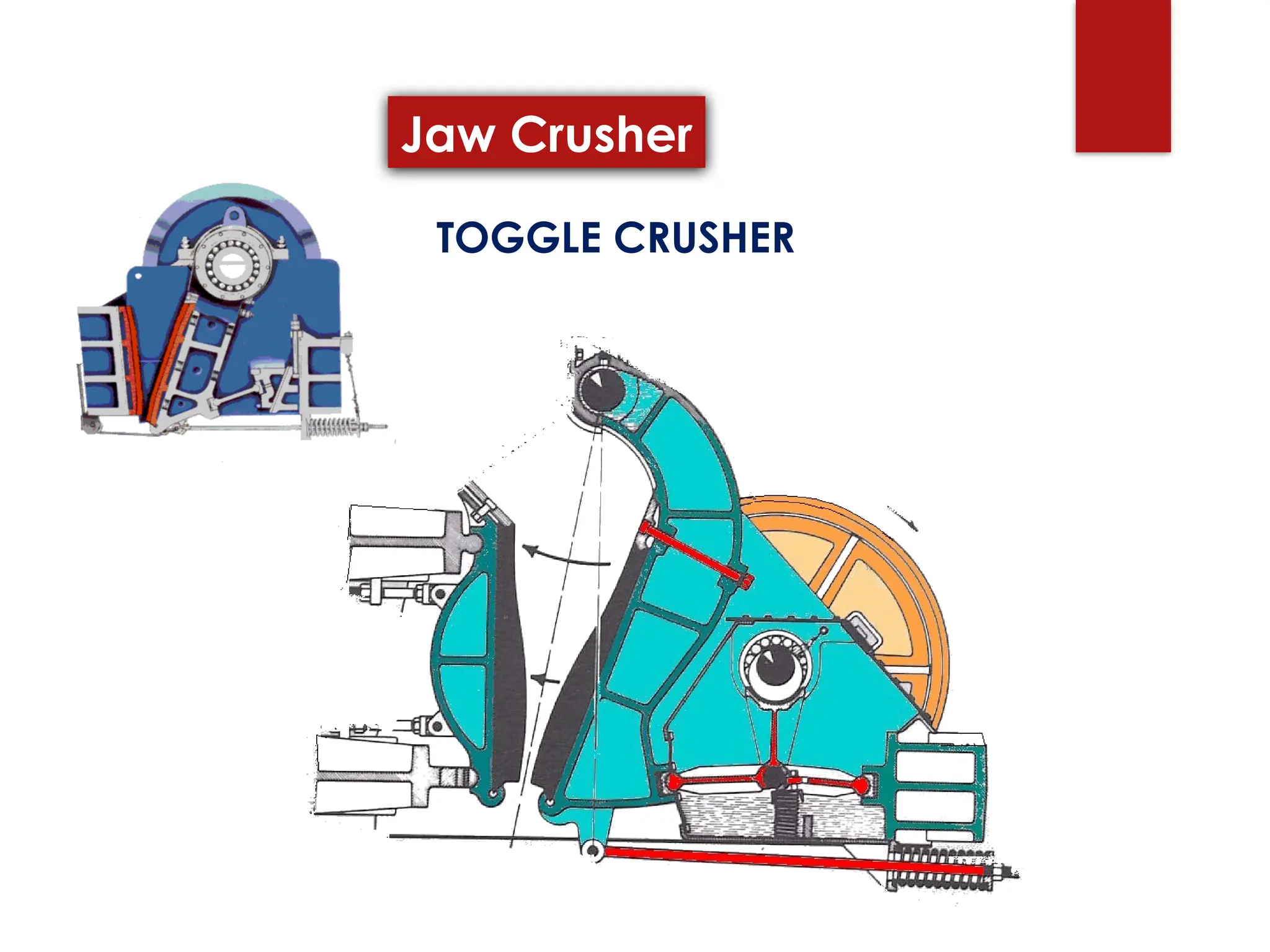 TOGGLE CRUSHER
Jaw Crusher
 