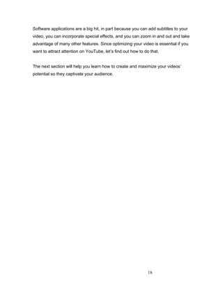 Crushing it with youtube | PDF