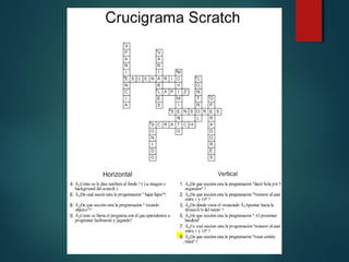Crusigrama scratc