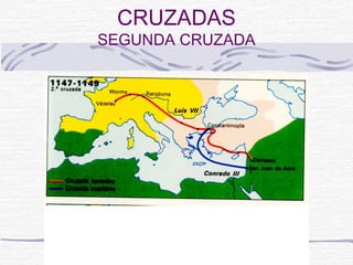 CRUZADAS
SEGUNDA CRUZADA
 