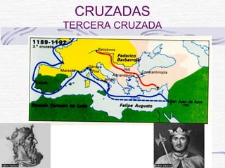 CRUZADAS
TERCERA CRUZADA
 