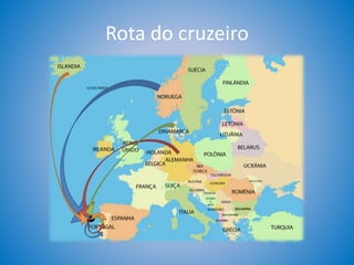 Rota do cruzeiro