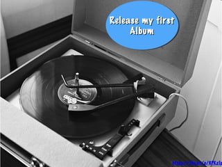Release my firstRelease my first
AlbumAlbum
Release my firstRelease my first
AlbumAlbum
https://flic.kr/p/6PKz1p
 
