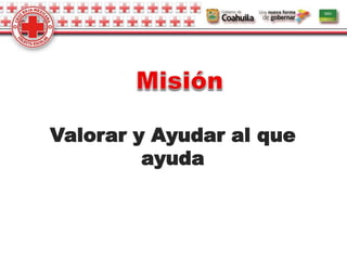 Valorar y Ayudar al que
ayuda
 