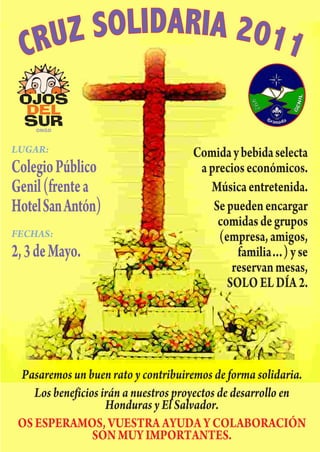Cruz solidaria Dia de la Cruz Granada 2011