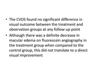  Decision as to the appropriate follow up interval.  