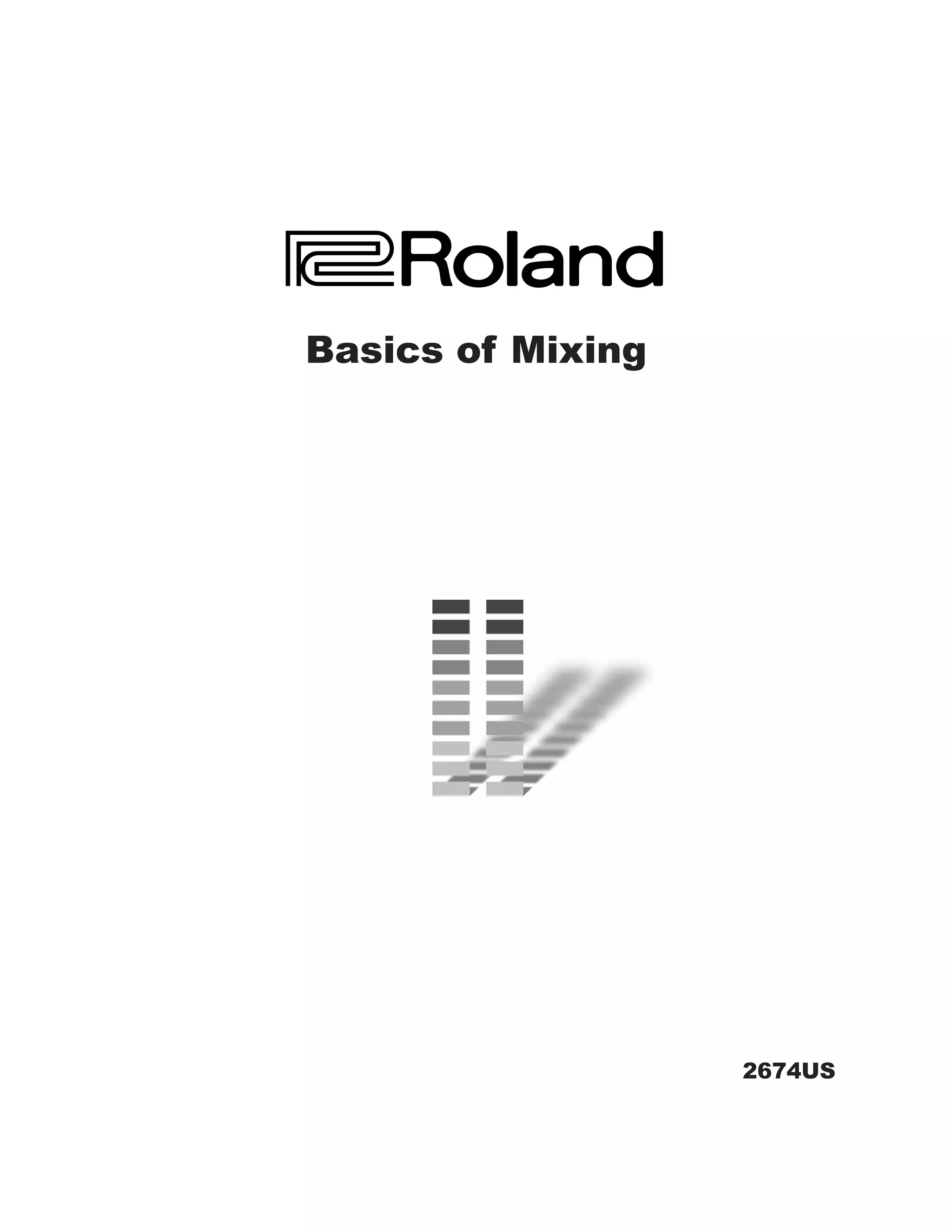 Basics of Mixing
2674US
 