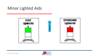 Minor Lighted Aids
Upstream
© Jack Dale and CRYA
 