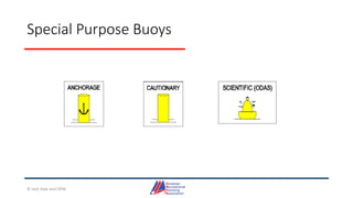 Special Purpose Buoys
© Jack Dale and CRYA
 