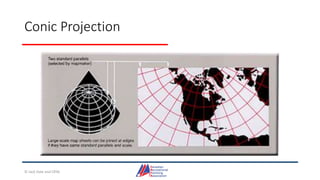 Conic Projection
© Jack Dale and CRYA
 