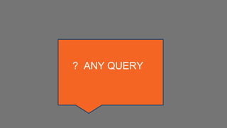 ? ANY QUERY
 