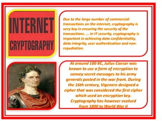 Cryptography | PPT