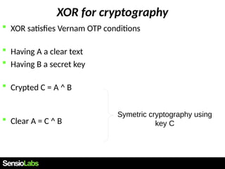 Basics of Cryptography - Stream ciphers and PRNG | PDF