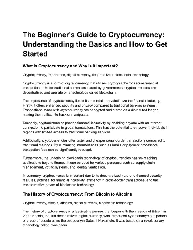 Crypto Pdf