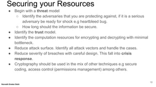 Tutorial on Cryptography | PDF