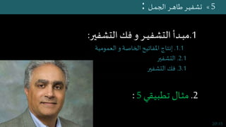 التشفير و الحسابيات