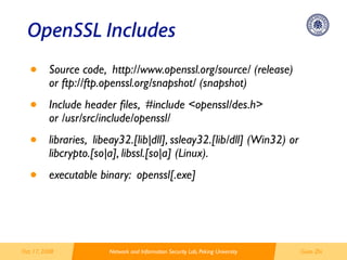 Crypto With OpenSSL