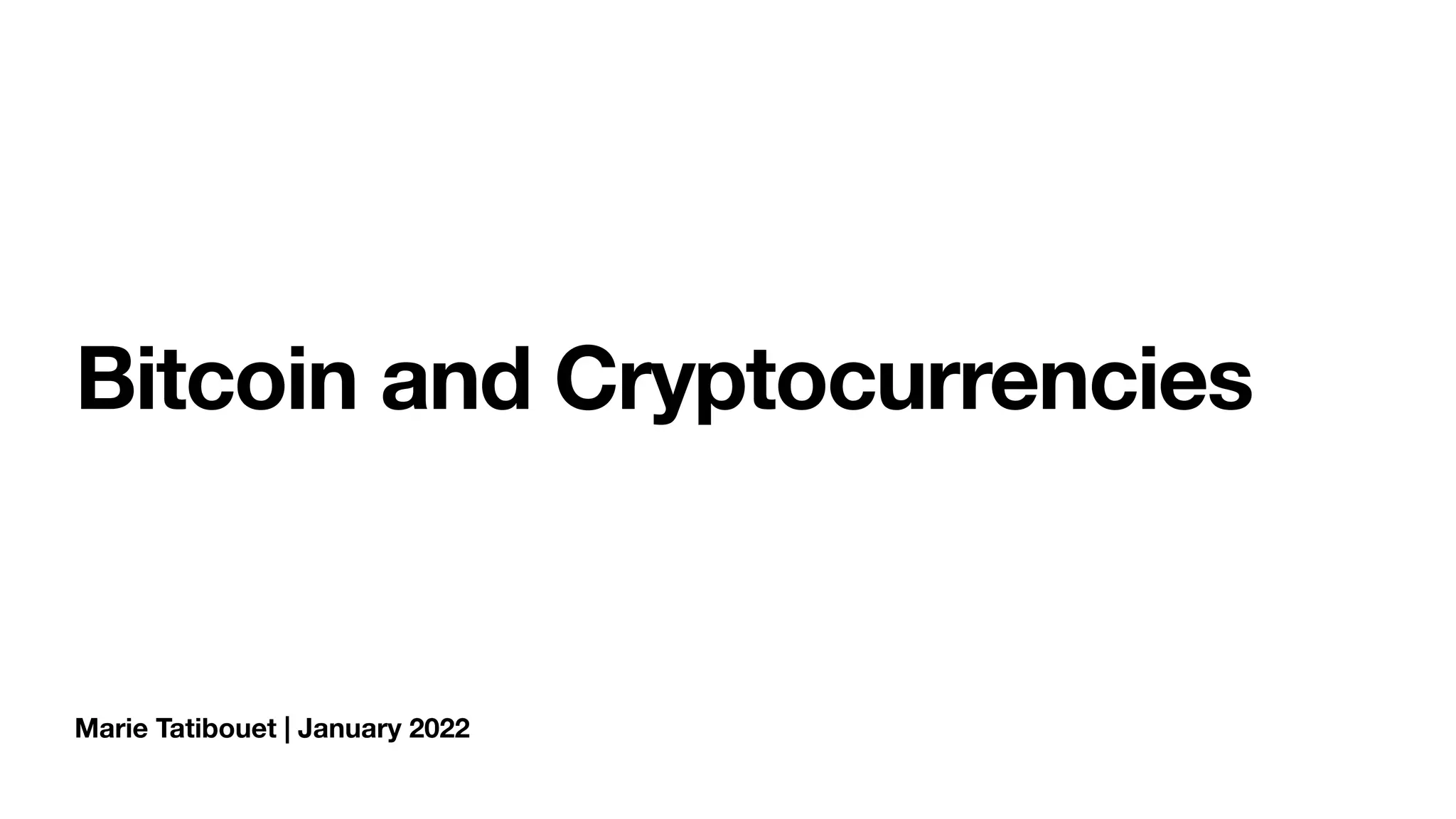 Crypto 101 | PDF