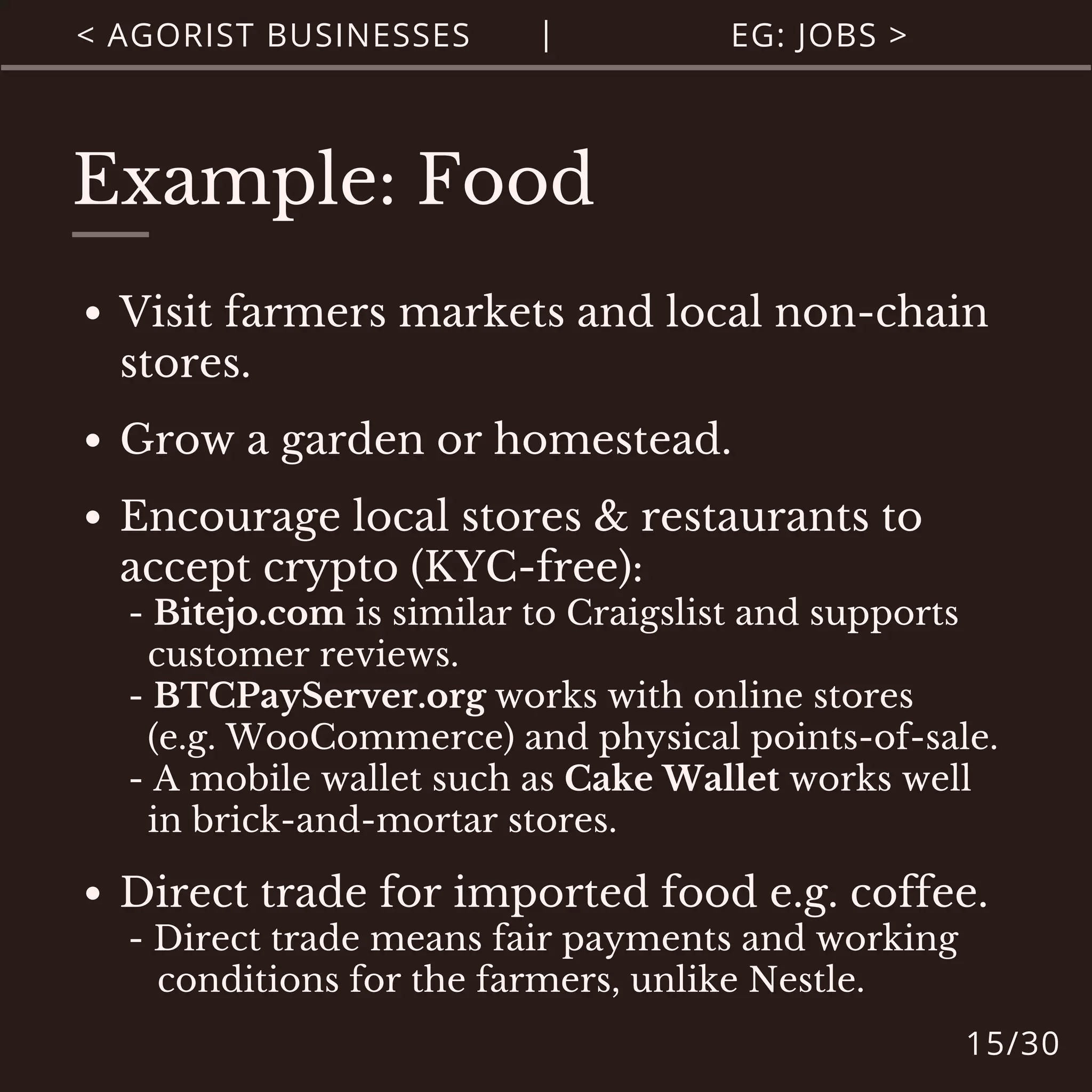 Crypto Agorism - Free the markets, free the world | PDF