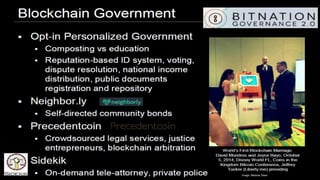 August 2019 Crypto, Bitcoin & Blockchain 123
Image: Melanie Swan
 