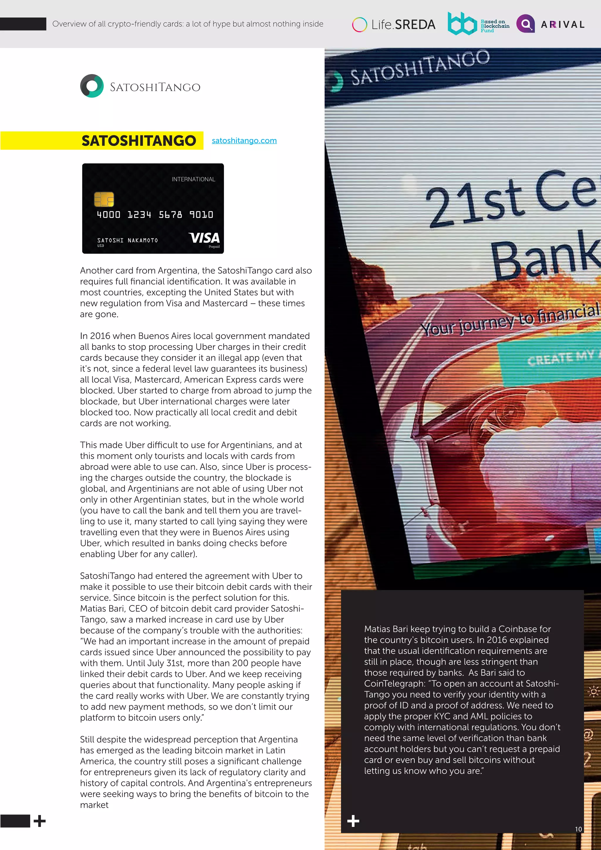 All 25 Crypto-Friendly Bank Cards | PDF