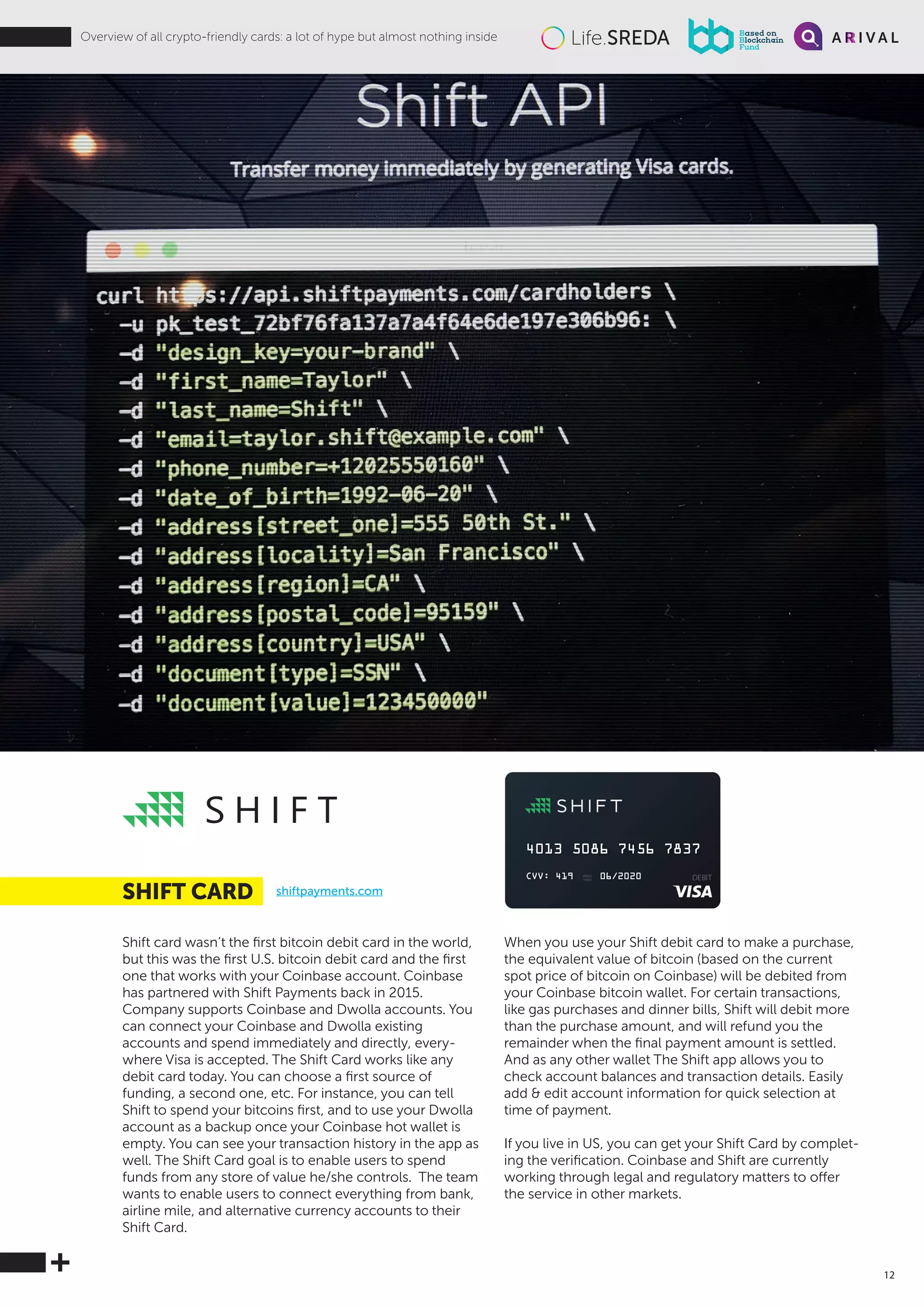 All 25 Crypto-Friendly Bank Cards | PDF